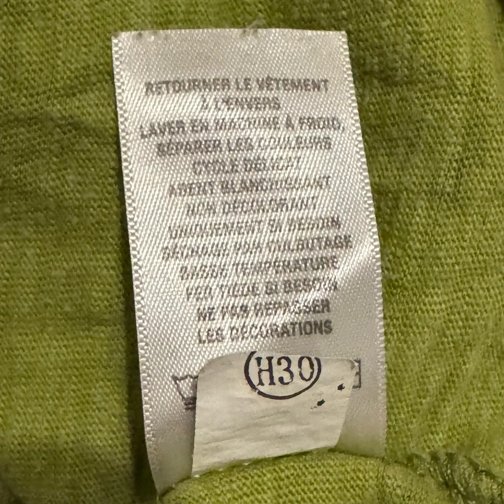 Aeropostale 87 Lime Green Knit Top‎ Size S NWOT Y2k 2000’s Classic - Picture 5 of 6